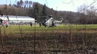 Swiss Air Force Helicopter Filght