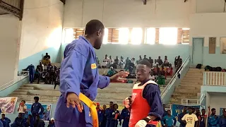 Combat Assane Sarr Championnat National du Sénégal Viet Vo Dao 2023.