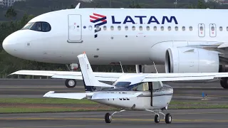 Movimento de Aviões no Aeroporto Internacional de BSB Plane Spotting • Aeroplane Video #06