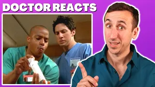 This Scrubs Episode Made Me Cry. | Real doctor REACTS to SCRUBS episode 1!