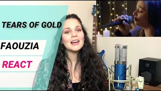 Vocal Coach reacts to FAOUZIA- Tears of Gold Live!