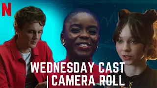 WEDNESDAY Cast Camera Roll