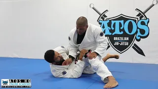 The Ultimate Cross Choke From Knee Cut - Andre Galvao