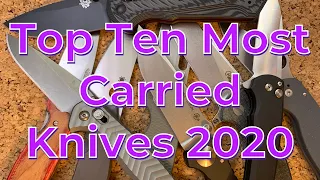 Top Ten Most Carried Knives 2020