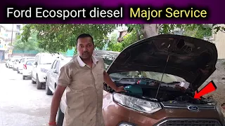 ford ecosport diesel major service