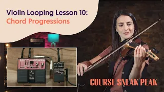 Violin Looping Lesson 10: Chord Progressions (part 1)⏐ #violinoop #looperpedal #rc30 #electricviolin