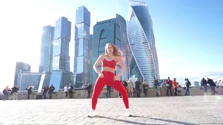 Самая популярная Музыка ТАНЕЦ возле MOSCOW CITY Sean Paul & Major Lazer  Tip Pon It 1