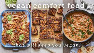 VEGAN COMFORT FOOD THAT WILL KEEP YOU VEGAN 🌱🍫🍟