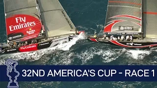 32nd America's Cup Race 1 SUI vs. NZL | AMERICA'S CUP