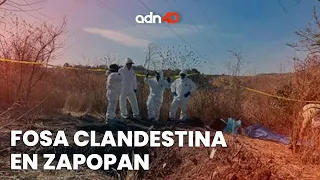 Encuentran nueva fosa clandestina en Zapopan, Jalisco