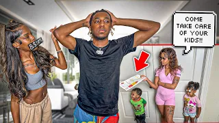 Rell's BABY MOM Came To The HOUSE & ASK For DNA TEST For His BABY