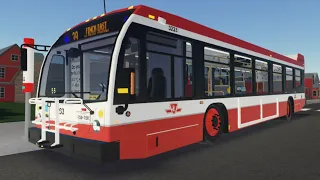 TTC | 2018 Novabus LFS 3233 Route 39 Finch East to Finch Station