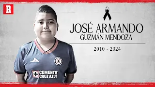 La CONMOVEDORA HISTORIA de VIDA de JOSÉ ARMANDO, niño fanático de CRUZ AZUL