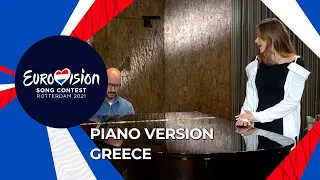 Stefania - Last Dance - Piano Version - Greece 🇬🇷 - Eurovision 2021