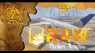 ARMA 3 RAW Malden RP. ОБЗОР  R-Zone Game TV игры прохождения