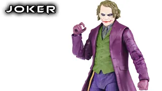 McFarlane Toys JOKER The Dark Knight Trilogy DC Multiverse Action Figure Review