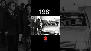 Maruti Suzuki Car Evolution (1981 ~ 2024) #shorts #evolution short #trending #viral