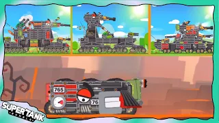 #lv27 Tank Game - Dora LX-2 gladiator synthesis level 27 | Super tank rumble | Cartoon tanks