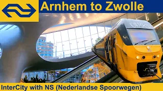 Has a spaceship landed? No, it's Arnhem Centraal | Arnhem to Zwolle with NS InterCity