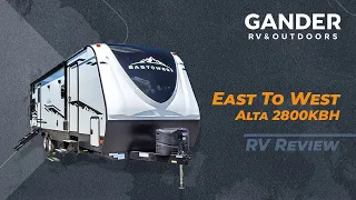 2021 East To West Alta 2800KBH, a lightweight feature packed bunkhouse RV!