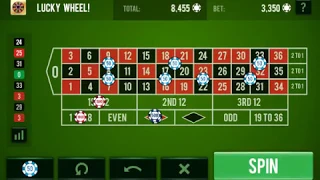 Las Vegas Roulette HTML5 - gameplay
