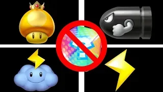 Mario Kart Wii UNUSED Battle Mode Items