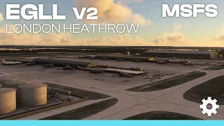 iniBuilds London Heathrow V2 (EGLL) for Microsoft Flight Simulator