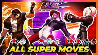ALL SUPER MOVES - The King of Fighters XIII (KOFXIII)