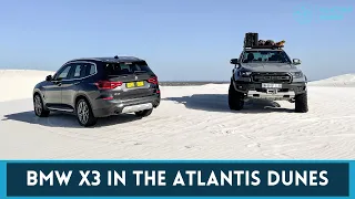 Is a standard BMW X3 capable of driving on sand dunes?