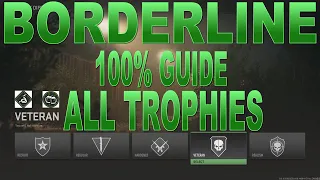 MWII: BORDERLINE - 100% Guide Veteran Difficulty All Trophies No Spoilers