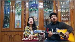 #trishanagurung #srijanagurung Aaghumai Salai ta(Cover by Srijana Gurung) Bheam Gurung