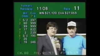 1997 Yonkers Raceway LORD STORMONT Doug Brown Yonkers Trot Final