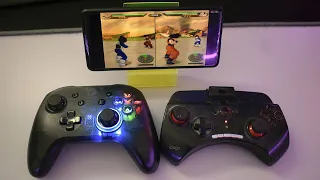 Jogando com DOIS CONTROLES ao mesmo tempo no ANDROID