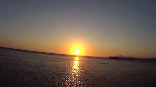 ВОСХОД СОЛНЦА НА КРАСНОМ МОРЕ.  SUNRISE ON THE RED SEA