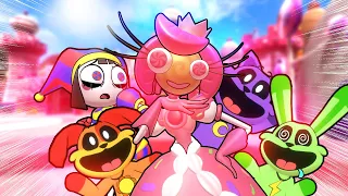 E Se os Smiling Critters CONHECESSEM a PRINCESA DOCE do The Amazing Digital Circus VR