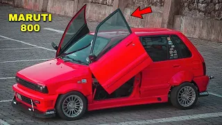 Top 10: BEST Modified MARUTI 800 ! ! !