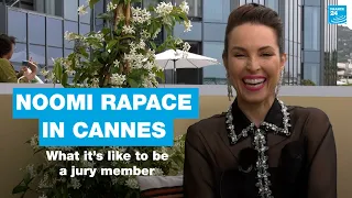 Noomi Rapace tells FRANCE 24 what it’s like to be a jury member at Cannes Film Festival