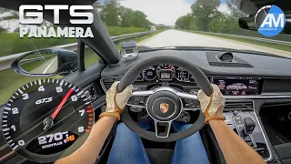 Porsche Panamera GTS | 0-270 km/h acceleration🏁 | by Automann