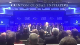 Greek PM Alexis Tsipras at Clinton Global Initiative 2015