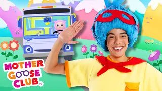 The Wheels on the Bus + More | Mother Goose Club Nursery Rhymes