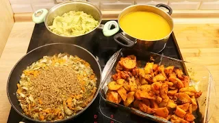 ГОТОВИМ МЕНЮ НА 2 ДНЯ ДЛЯ СЕМЬИ / ДЛЯ РАБОТАЮЩИХ / ВКУСНЫЕ И ПРОСТЫЕ РЕЦЕПТЫ ♥ Анастасия Латышева