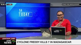 Cyclone Freddy kills 7 people in Madagascar