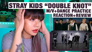 OG KPOP STAN/RETIRED DANCER reacts+reviews Stray Kids "Double Knot" M/V + Dance Practice!
