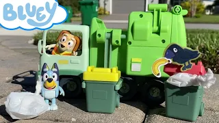 ❗️ New BLUEY Bin Night Garbage Truck | Learn to Recycle with Bluey | Bluey Garbage Truck Unboxing