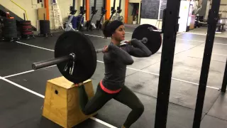 Front Rack Bulgarian Split Squat