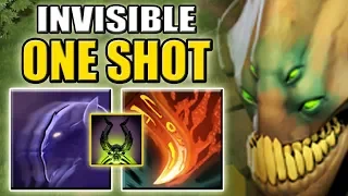 Invisible spells - One Shot from nowhere [Cloak and Dagger + Life Break] Dota 2 Ability Draft