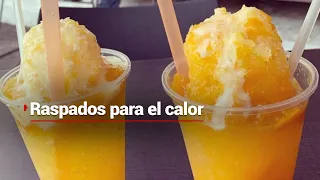 MÉXICO ESTÁ QUE ARDE | Capitalinos recurren a los raspados de sabores para el calor