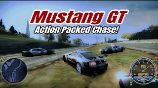 NFS Most Wanted | Mustang GT | 40 Minutes of Police Chase