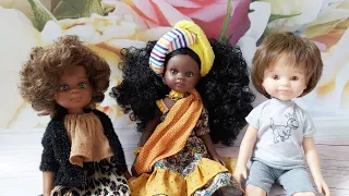Куколки Паола Рейна. Нора, Дарио, Даниэла. Куколка Лоренс 42 см.
