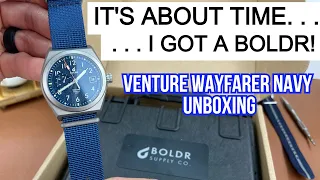Boldr Venture Wayfarer Navy | Unboxing & First Impressions | Titanium Watch